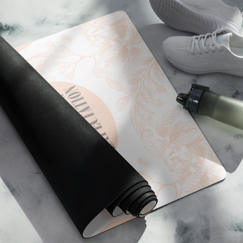 Move With Intention Exercise Mat - Purpose Garden Collective